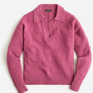 J.Crew Collared V-neck sweater in Supersoft yarn - NEVER WORN - size small